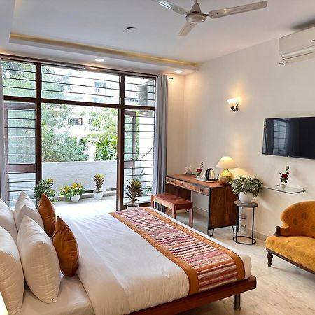 Grove Residency Hauz Khas New Delhi Couple Friendly Hotel Exterior foto