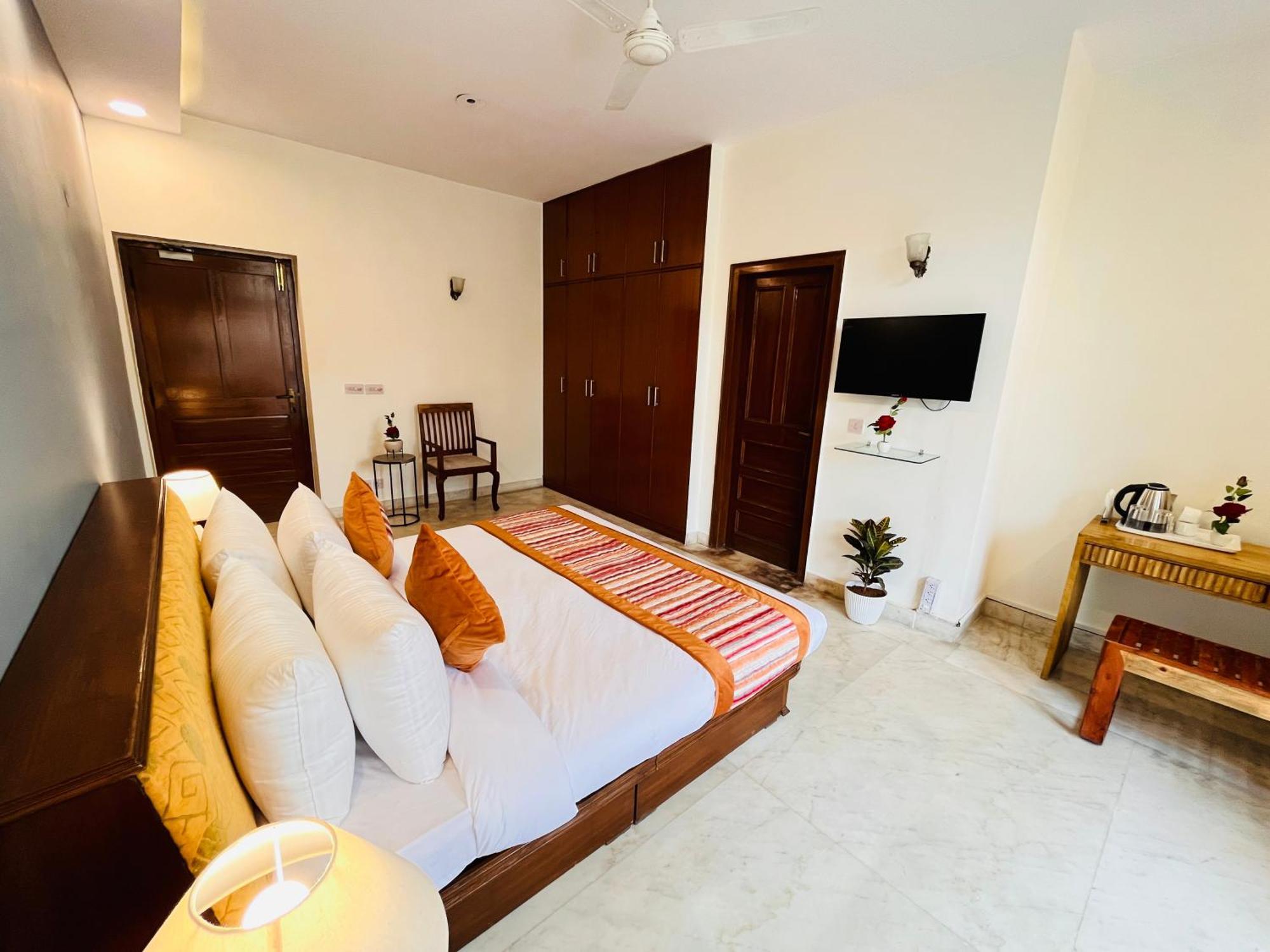 Grove Residency Hauz Khas New Delhi Couple Friendly Hotel Exterior foto