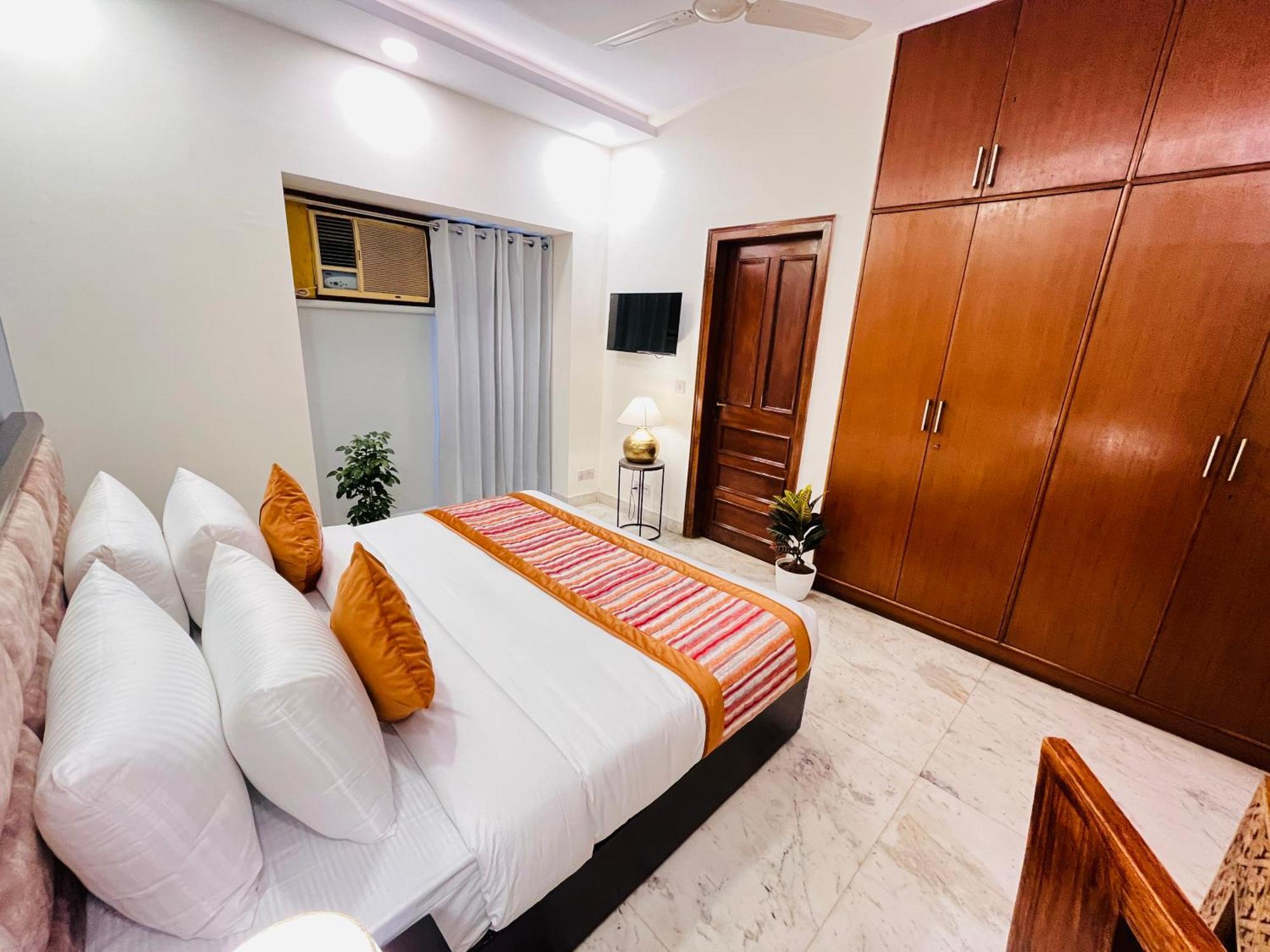Grove Residency Hauz Khas New Delhi Couple Friendly Hotel Exterior foto