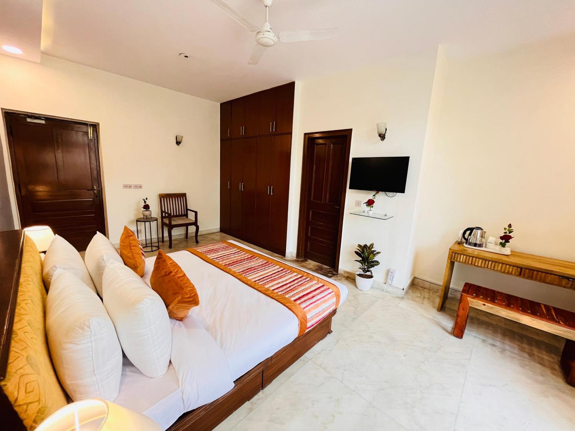 Grove Residency Hauz Khas New Delhi Couple Friendly Hotel Exterior foto